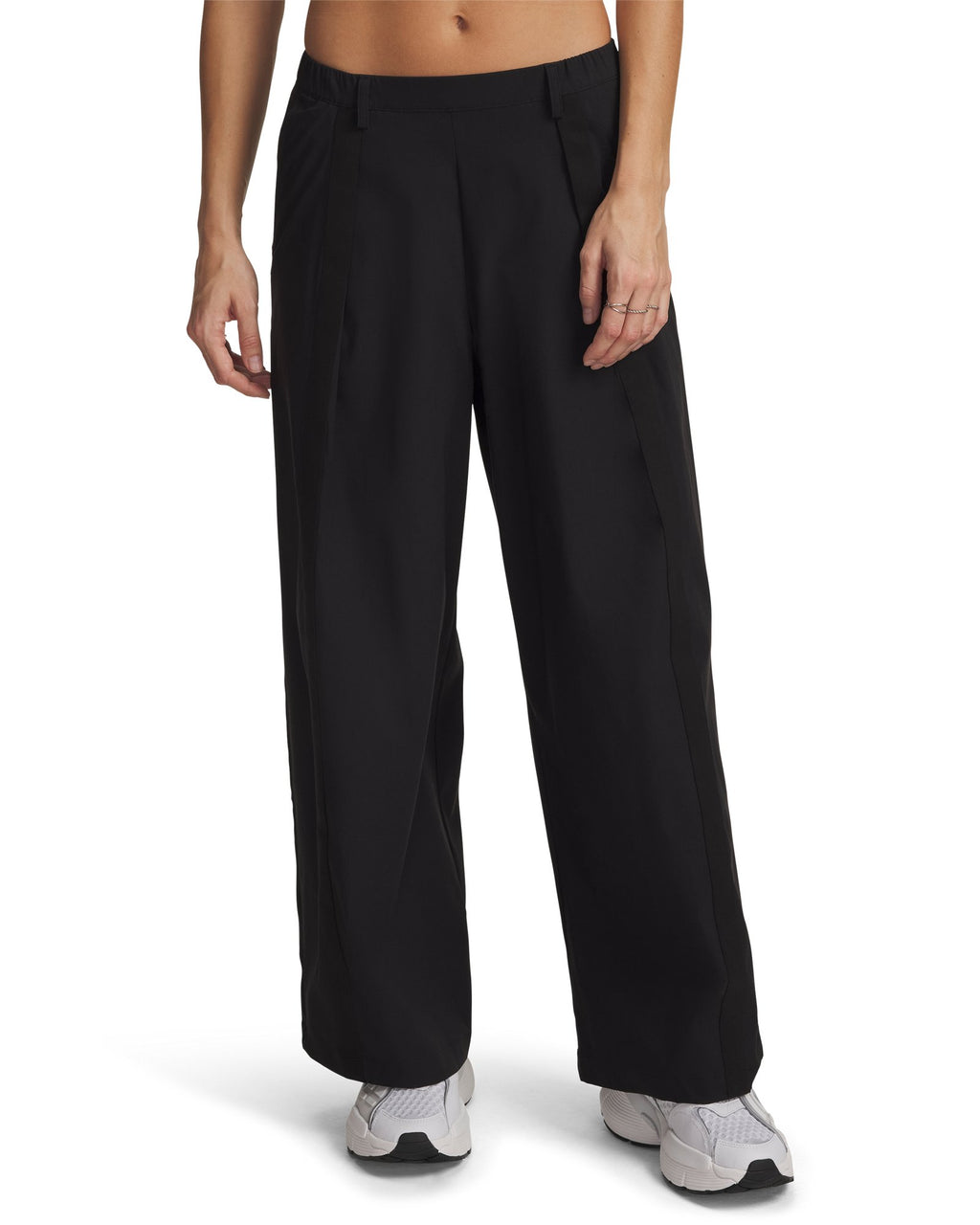 UA Unstoppable Pleated Women's Pants - White
