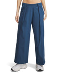 UA Unstoppable Pleated Women's Pants - Blue