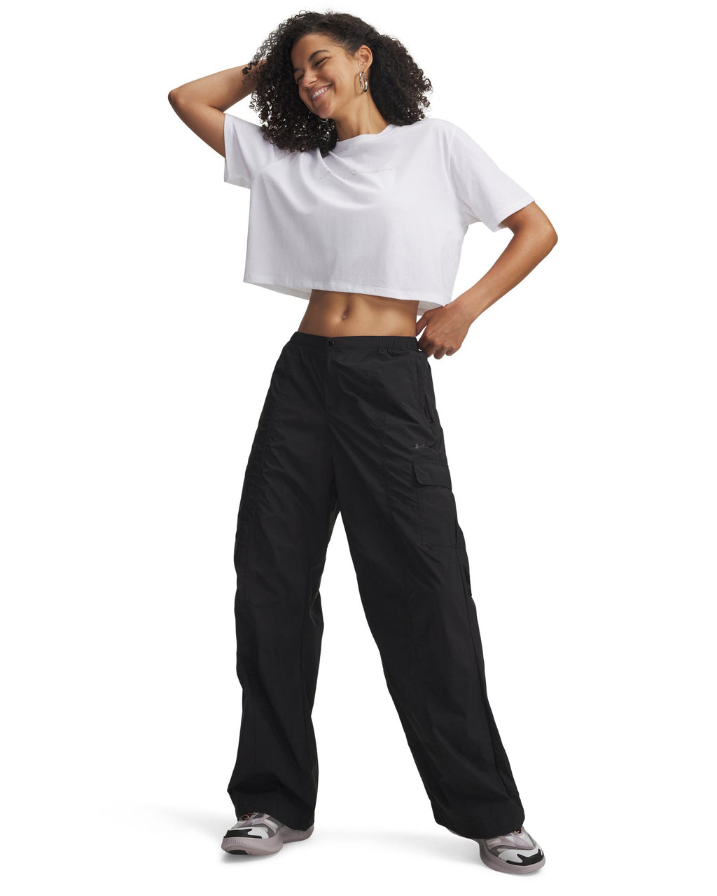 UA Unstoppable Woven Utility Women's Pants - Black
