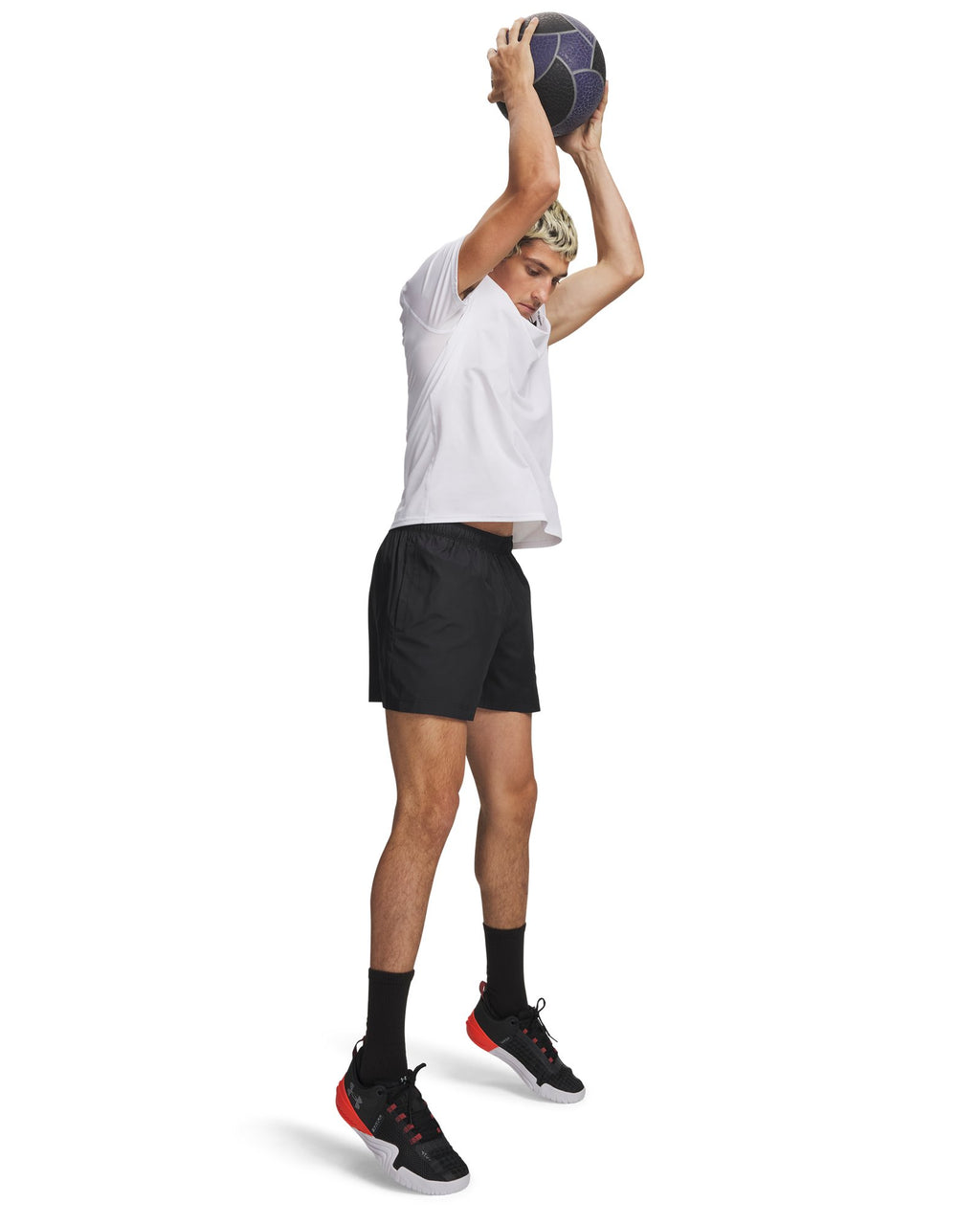 UA Tech™ Woven Men's 5" Shorts - Black