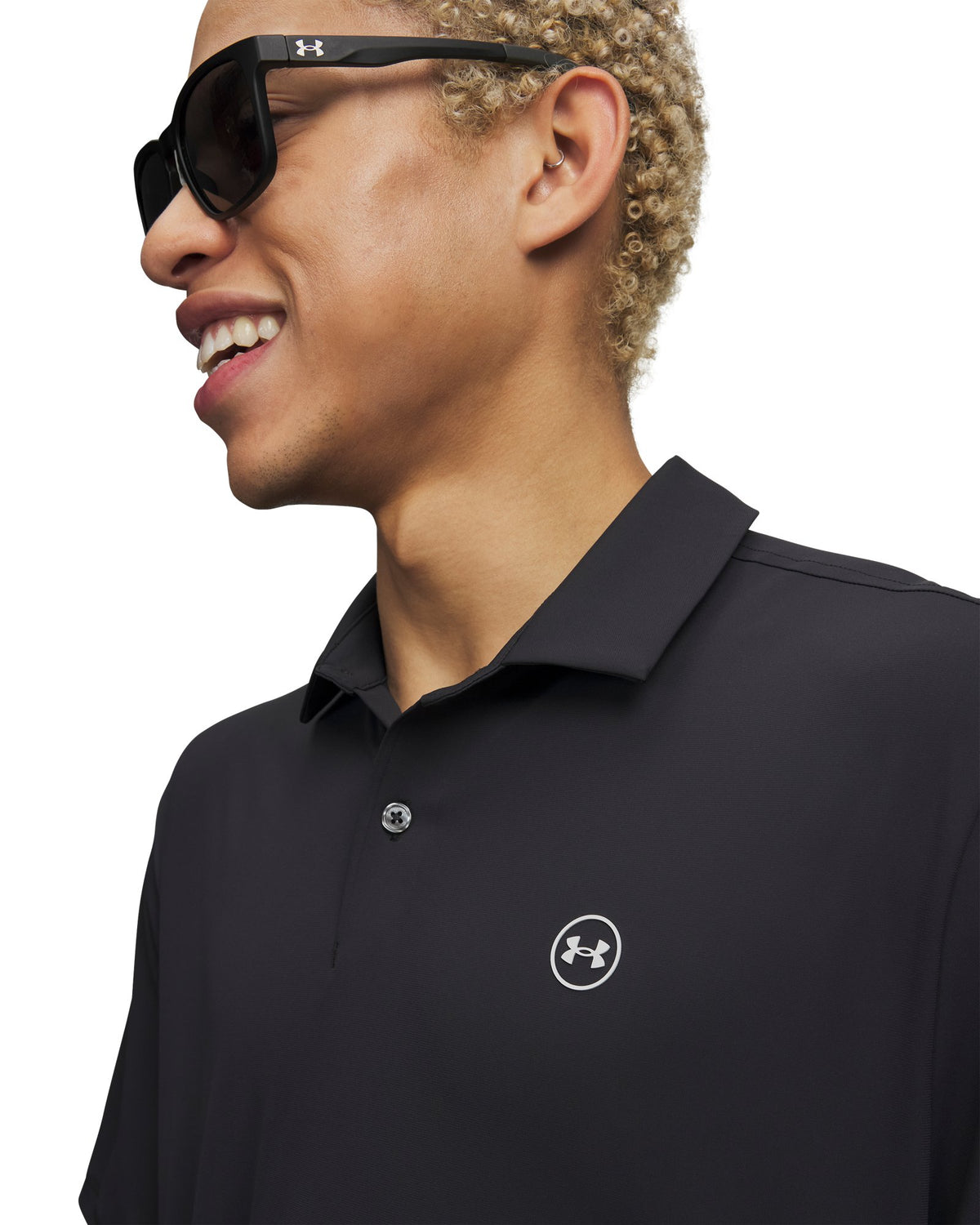 UA Drive Chill Men's Polo - Black