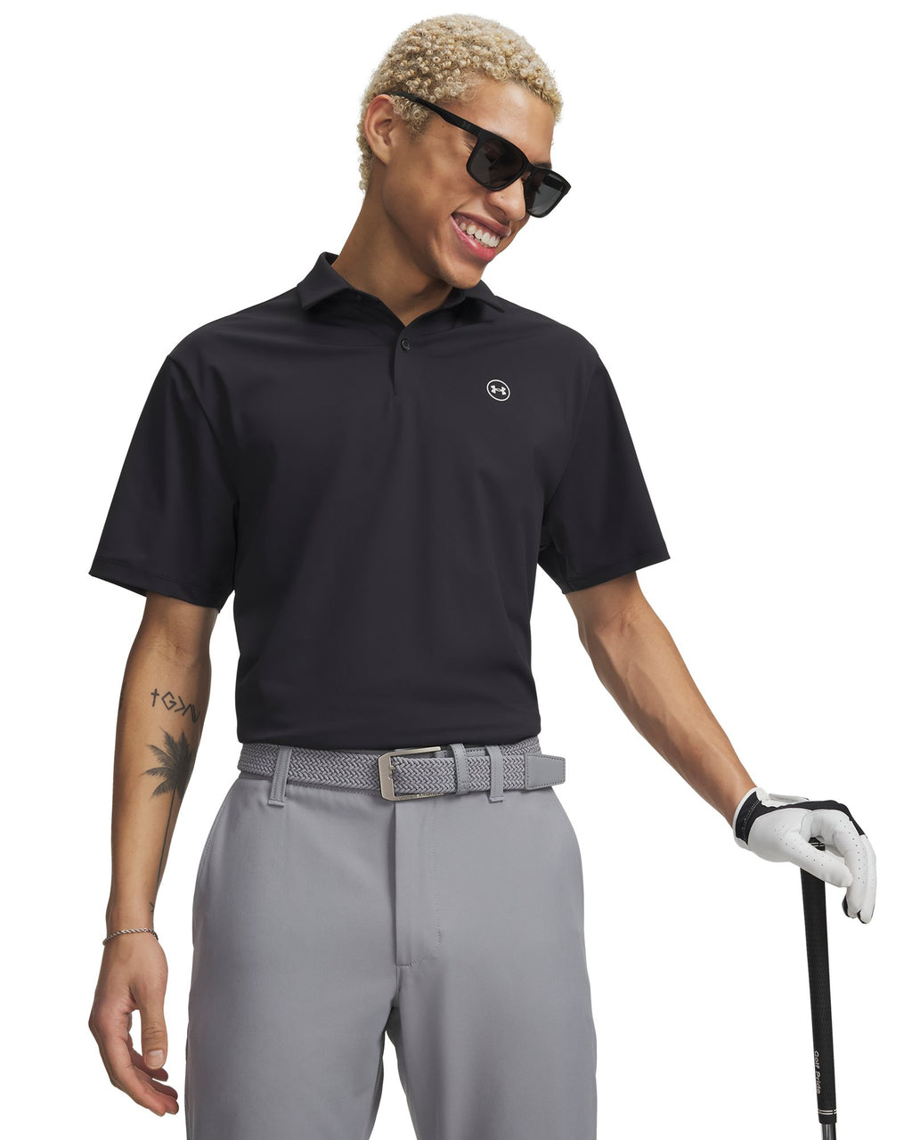 UA Drive Chill Men's Polo - Black