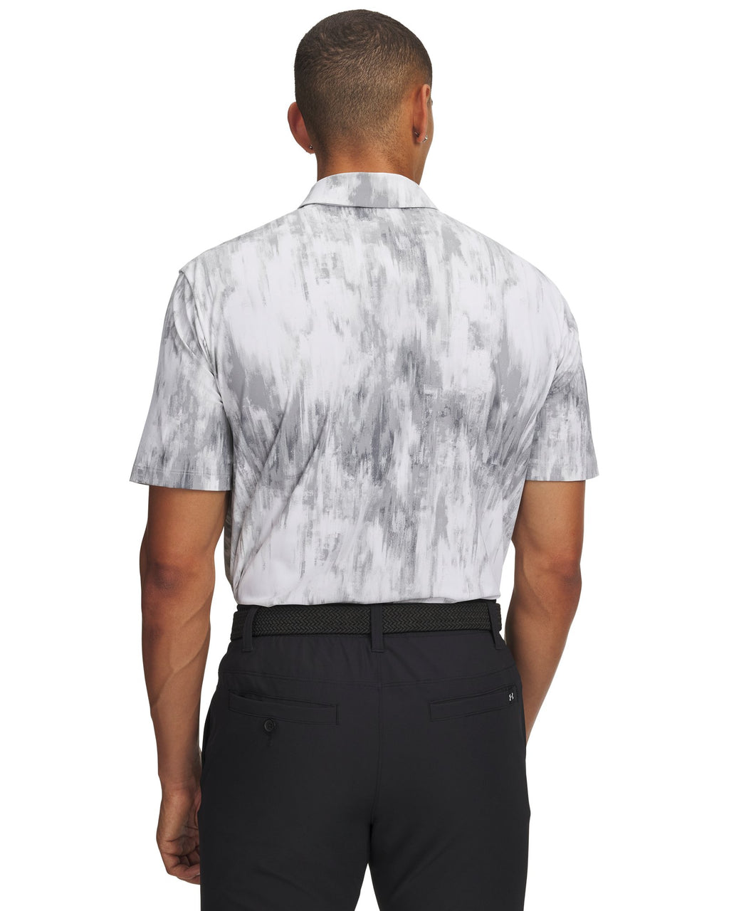 UA Drive Chill Printed Men's Polo - Black
