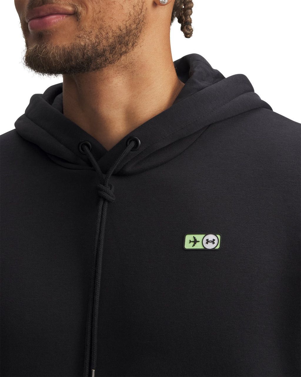 UA Icon Golf Trip Men's Hoodie - Black