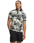 Curry ArmourDry Printed Men's Polo - Green