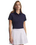UA ArmourDry Women's Short Sleeve Polo - Blue
