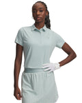 UA ArmourDry Women's Short Sleeve Polo - Blue