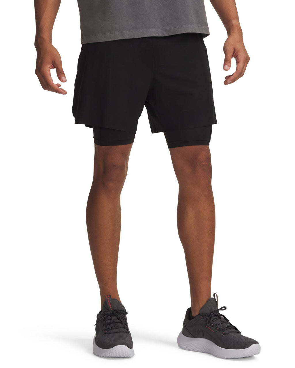 UA Vanish Elite Men's 2-in-1 Shorts - Black