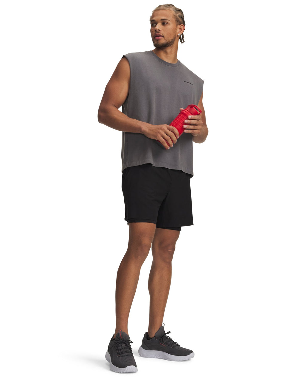 UA Vanish Elite Men's 2-in-1 Shorts - Black