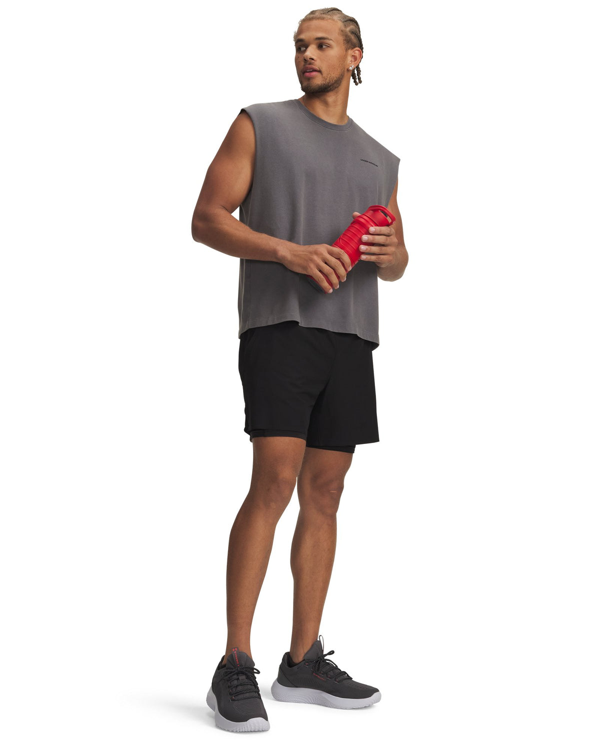 UA Vanish Elite Men's 2-in-1 Shorts - Black