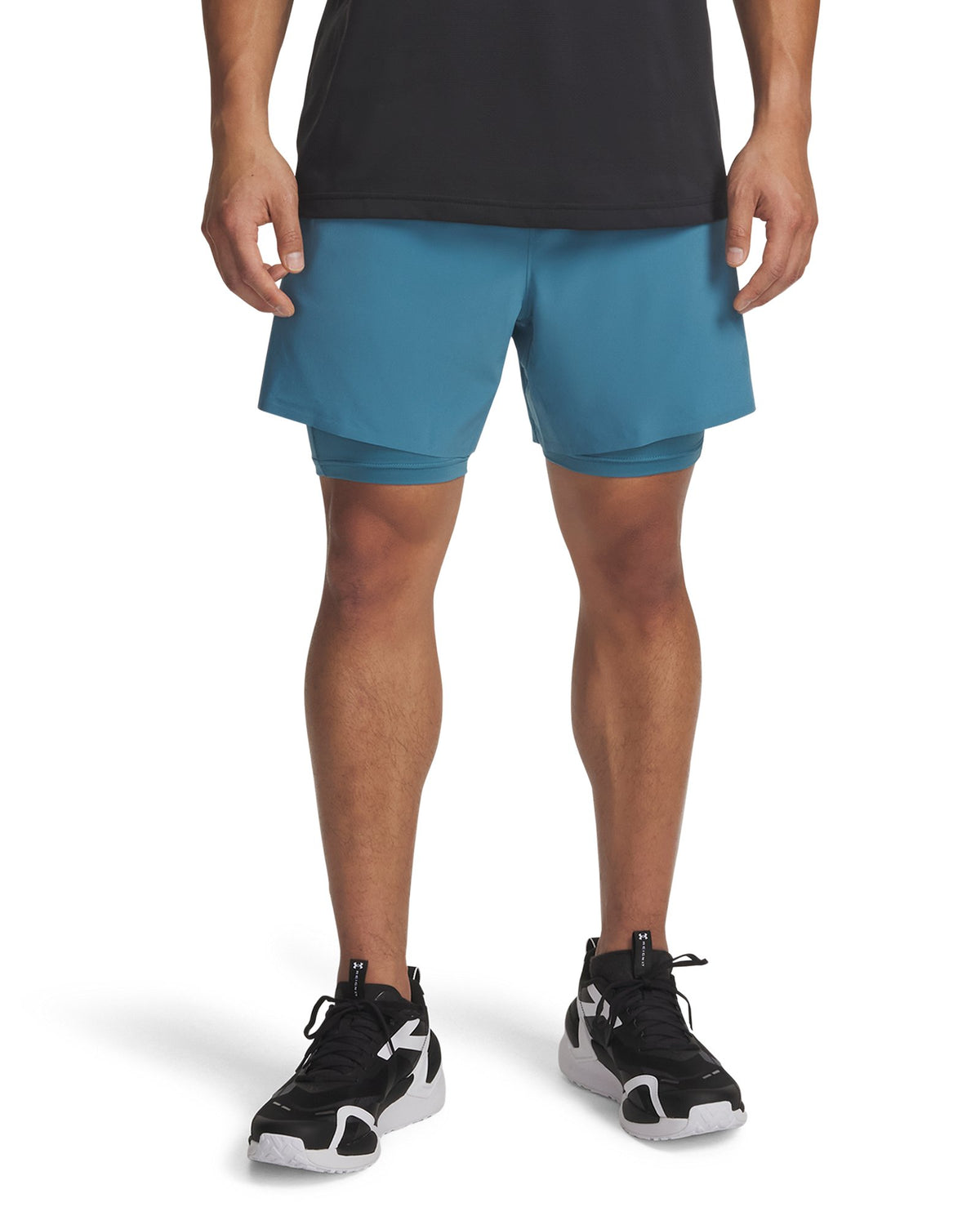 UA Vanish Elite Men's 2-in-1 Shorts - Blue