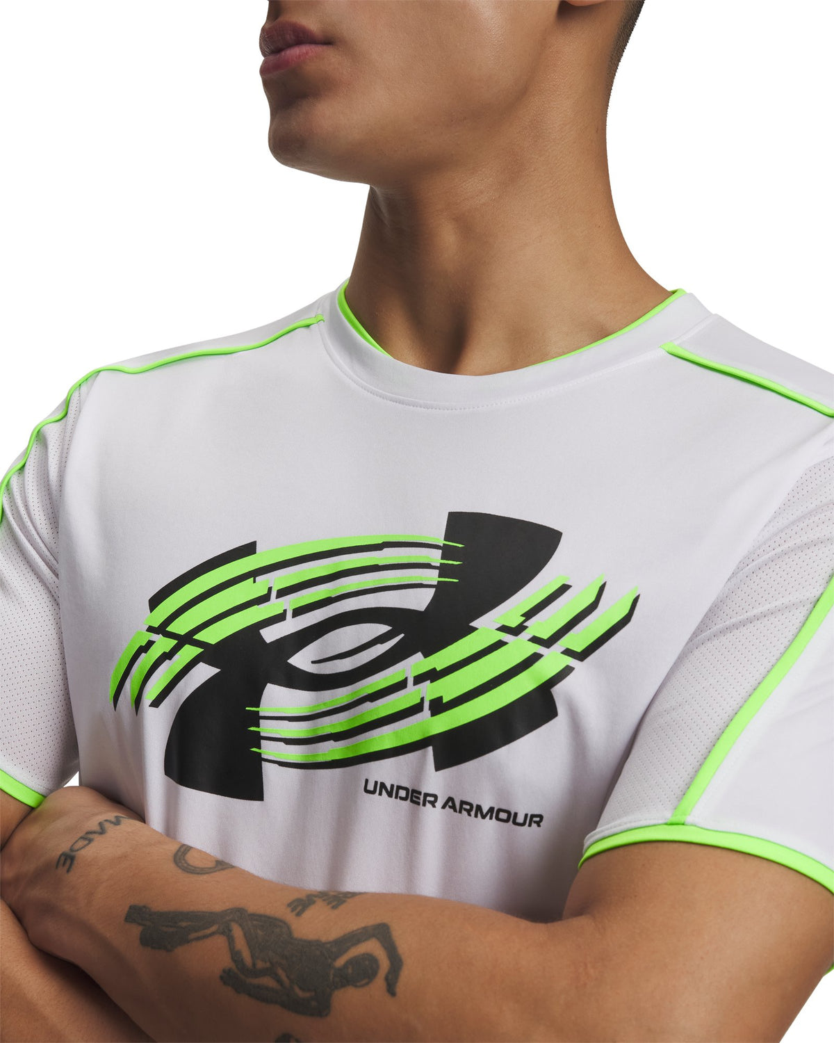 UA Challenger Men's Short Sleeve - White