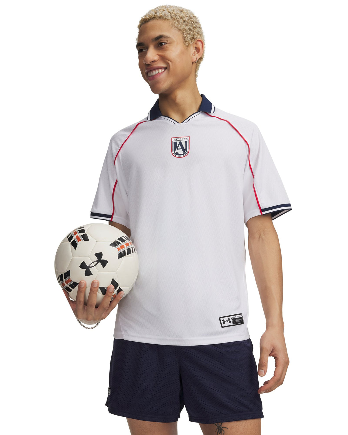UA '96 Country Collection Men's Global Football Jersey - White