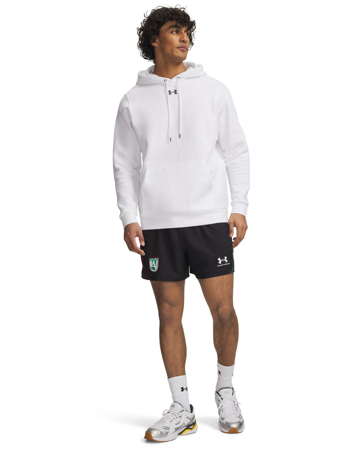 UA '96 Country Collection Men's Global Football Shorts - White