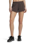 UA Vanish Woven Women's 3" Shorts - Brown
