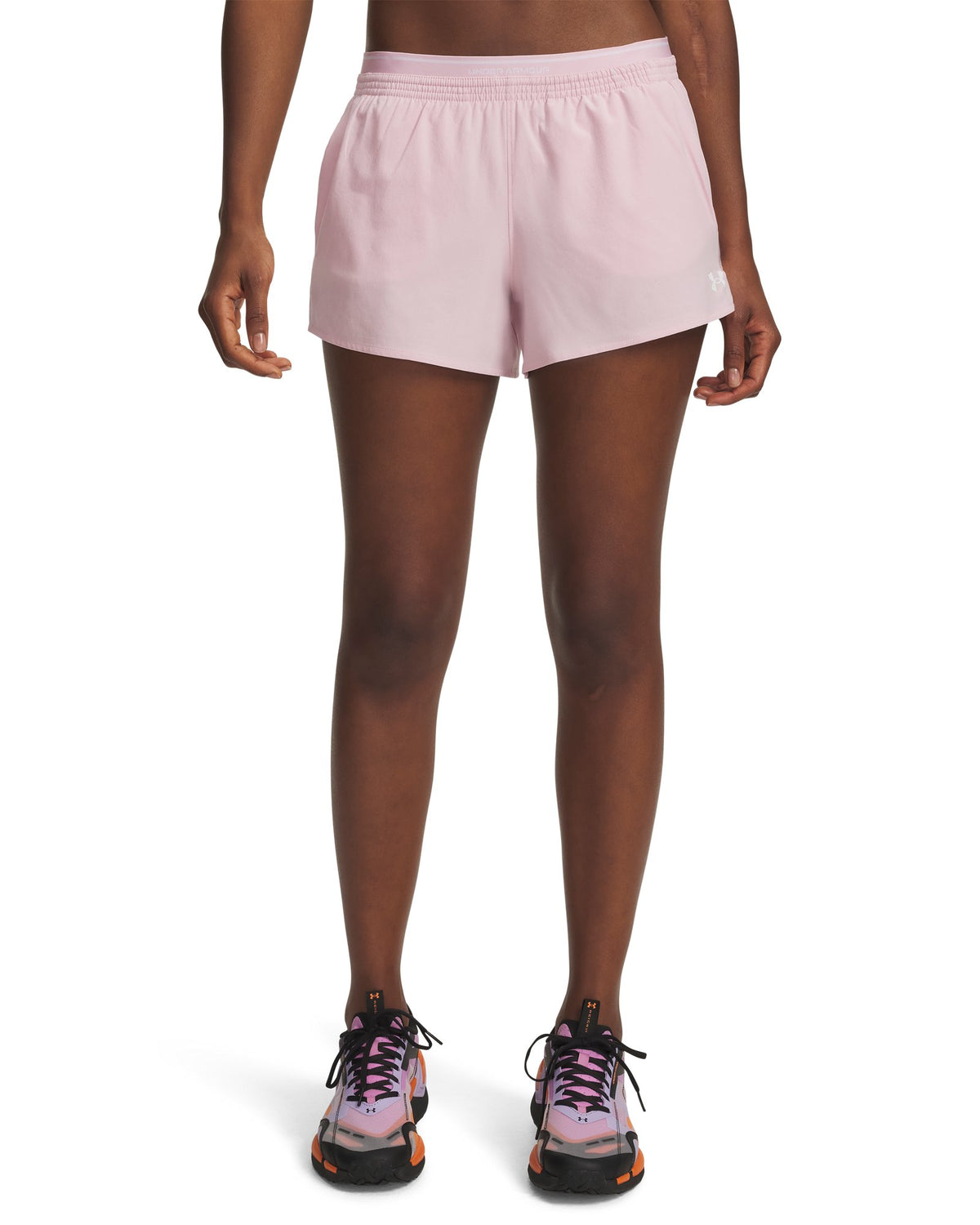 UA Vanish Woven Women's 3" Shorts - Pink