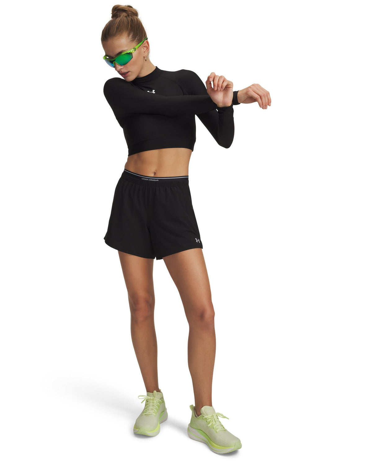 UA Vanish Woven Women's 5" Shorts - Black