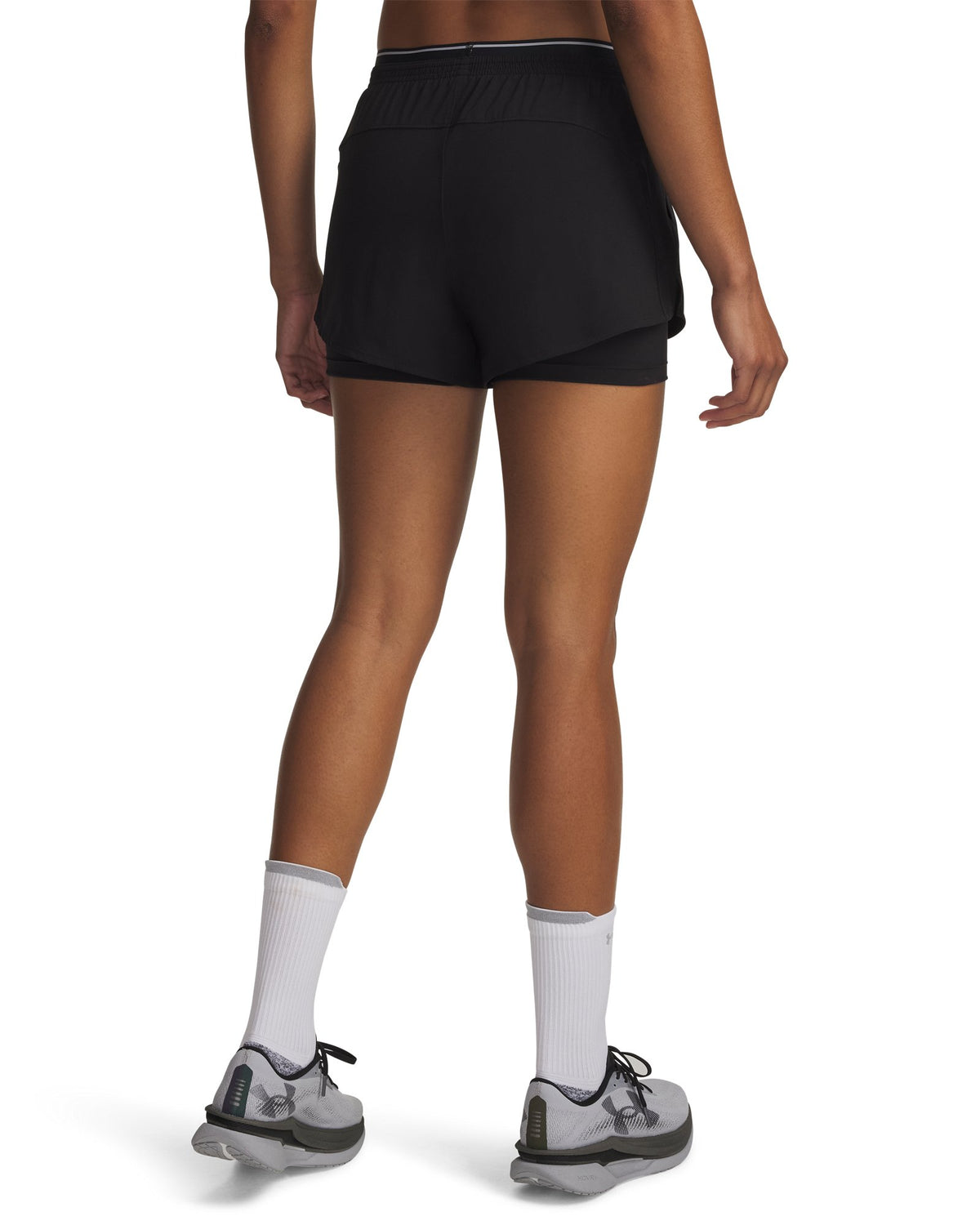 UA Vanish Woven Women's 2-in-1 Shorts - Black