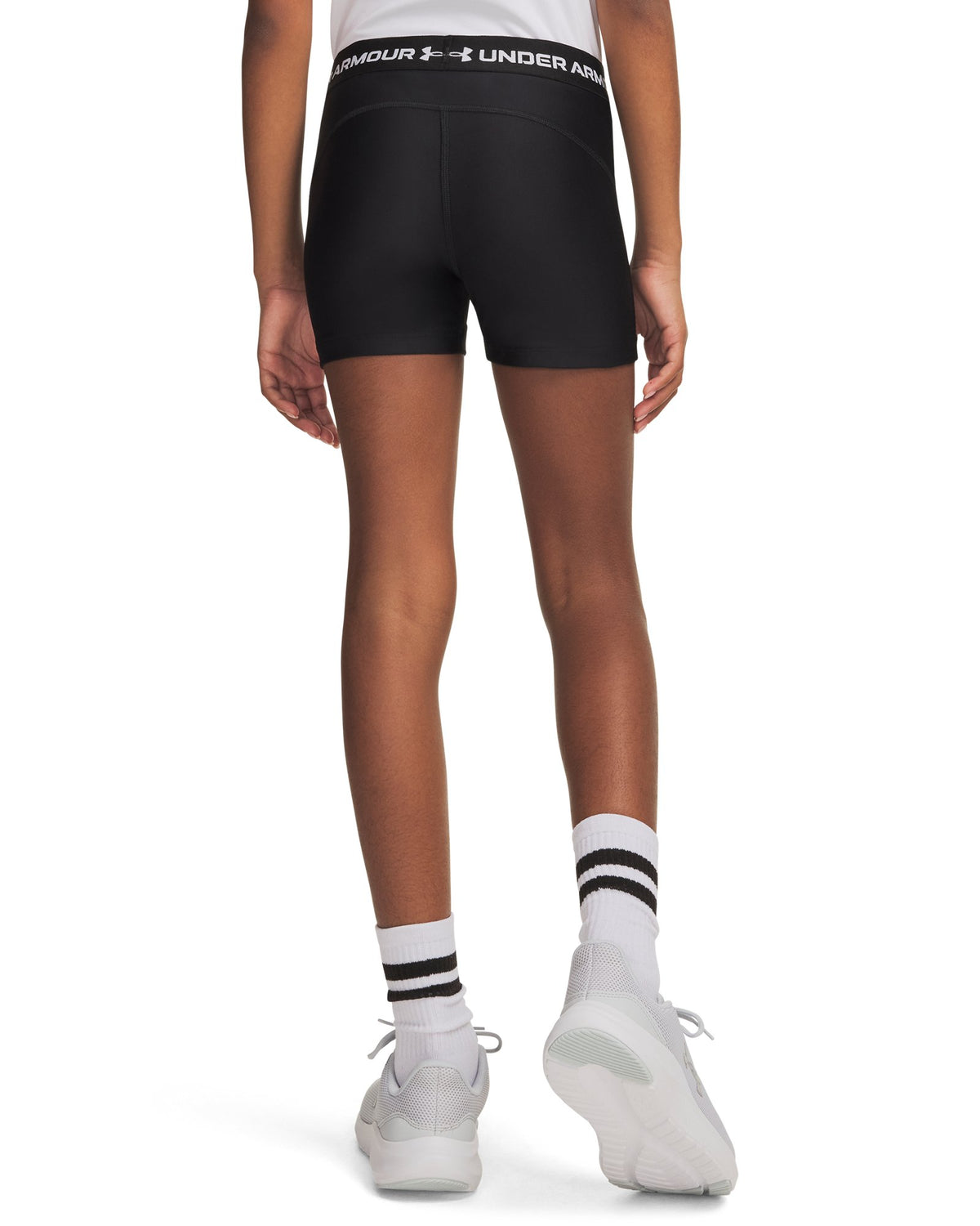 HeatGear® Shorty Girls' Shorts - Black