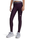 HeatGear® Girls' Leggings - Purple