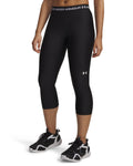 HeatGear® Women's 3/4 Leggings - Black