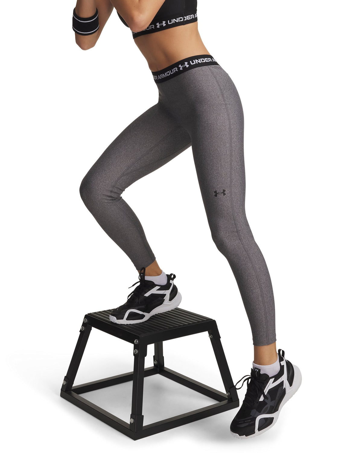 HeatGear® Women's Leggings - Gray