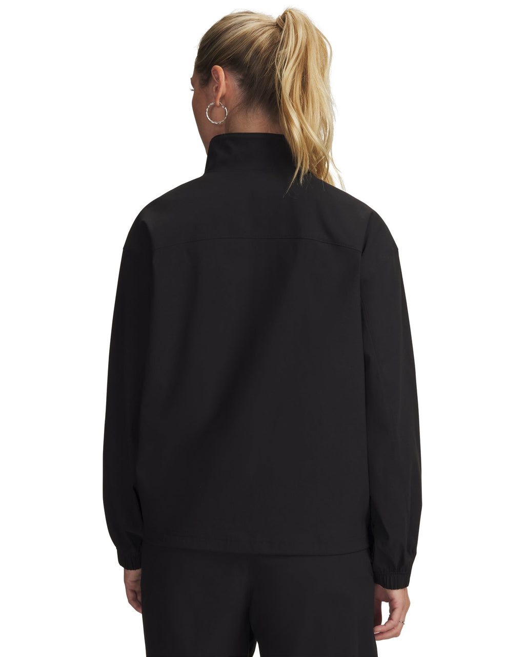 UA Unstoppable Woven Women's Full Zip - Black