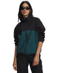 UA Unstoppable Woven Women's Full Zip - Black