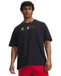 UA GFB Flag Heavyweight Men's Short Sleeve - Black