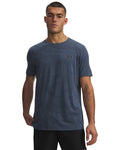 UA Vanish Elite Seamless Camo Men's Short Sleeve - Gray