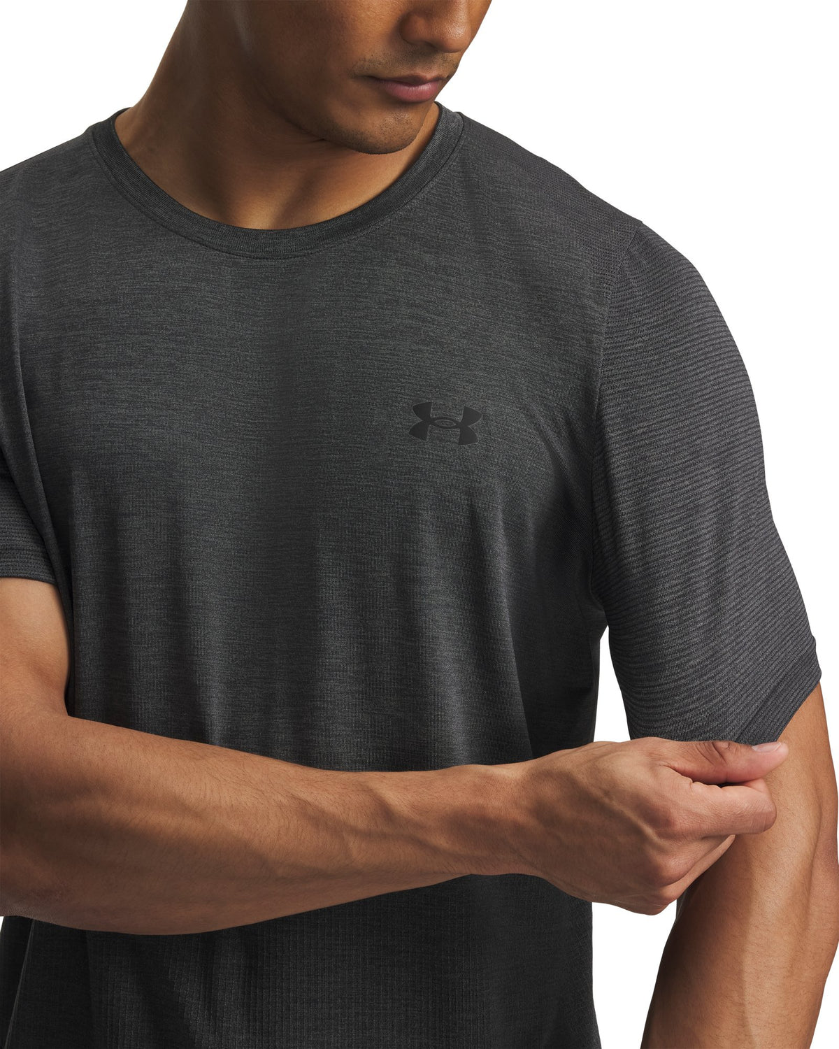 UA Vanish Elite Seamless Men's Short Sleeve - White