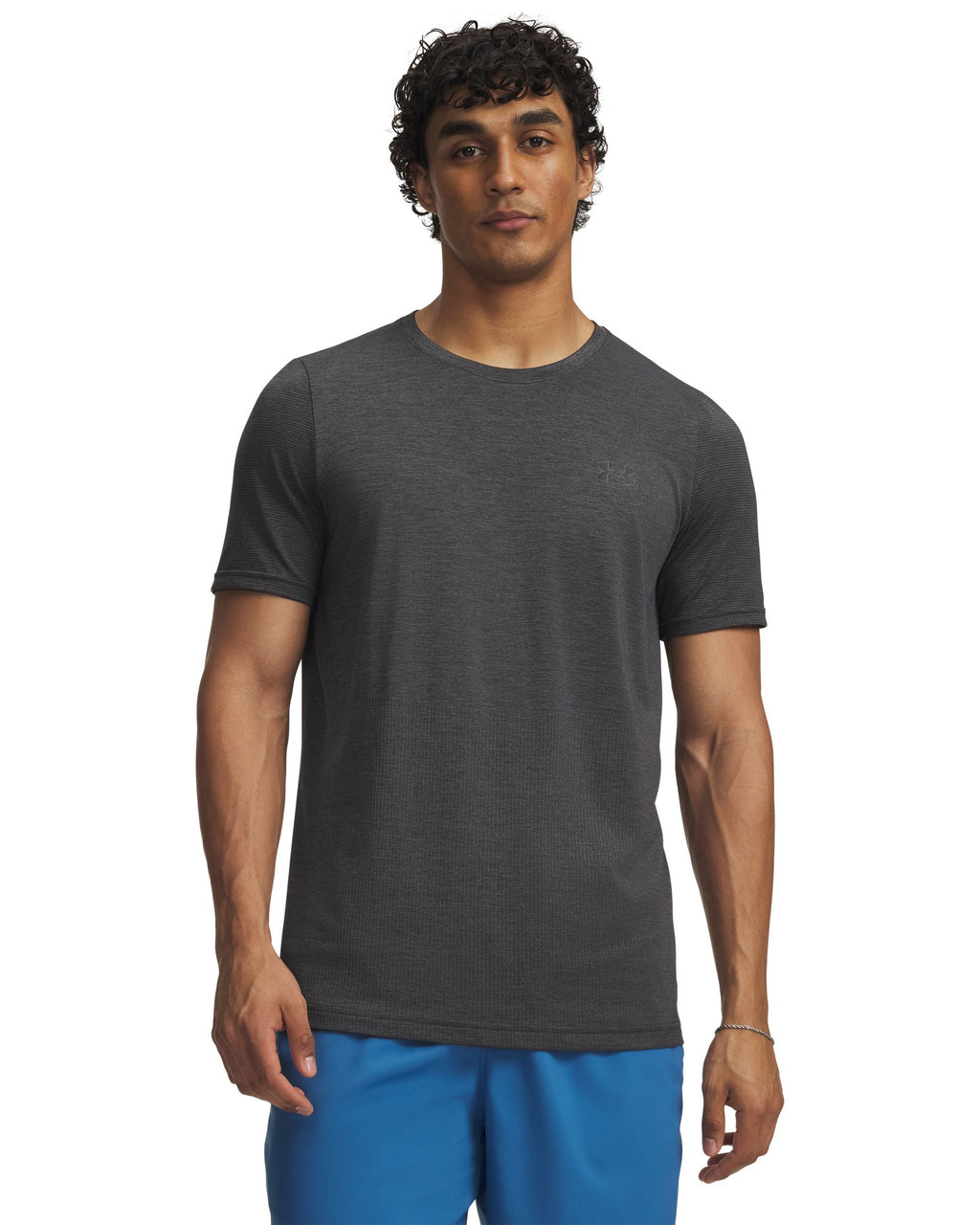 UA Vanish Elite Seamless Men's Short Sleeve - White