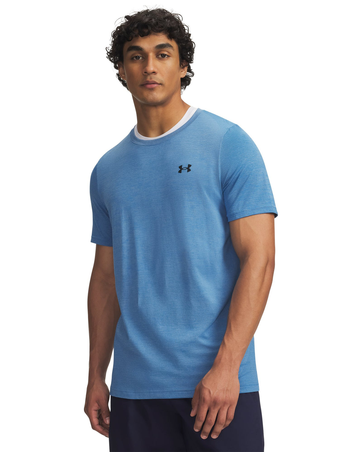 UA Vanish Elite Seamless Men's Short Sleeve - Blue