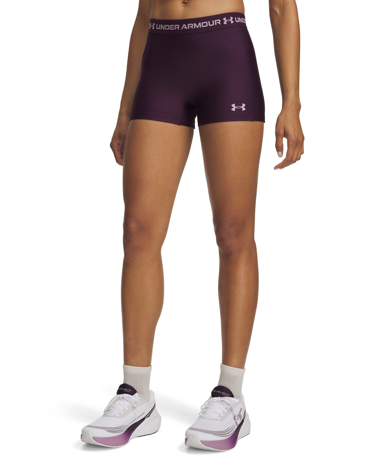 HeatGear® Shorty Women's 3" Shorts - Purple