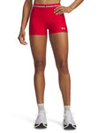 HeatGear® Shorty Women's 3" Shorts - Red