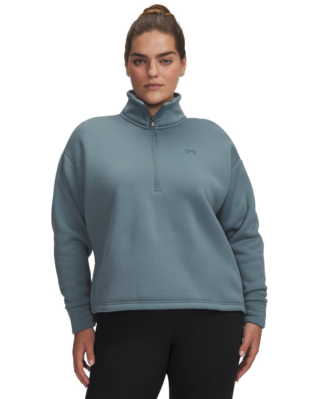 Armour Fleece® Women's ½ Zip - Black