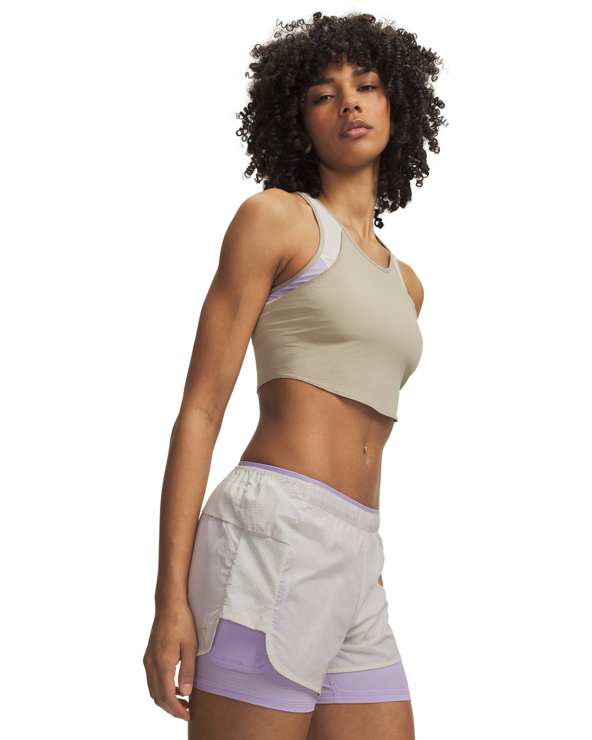 UA Explor Trail Run Pocket Women's Tank - Brown