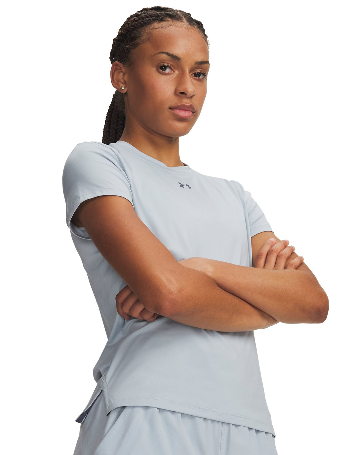 UA Vanish Women's Short Sleeve - Gray
