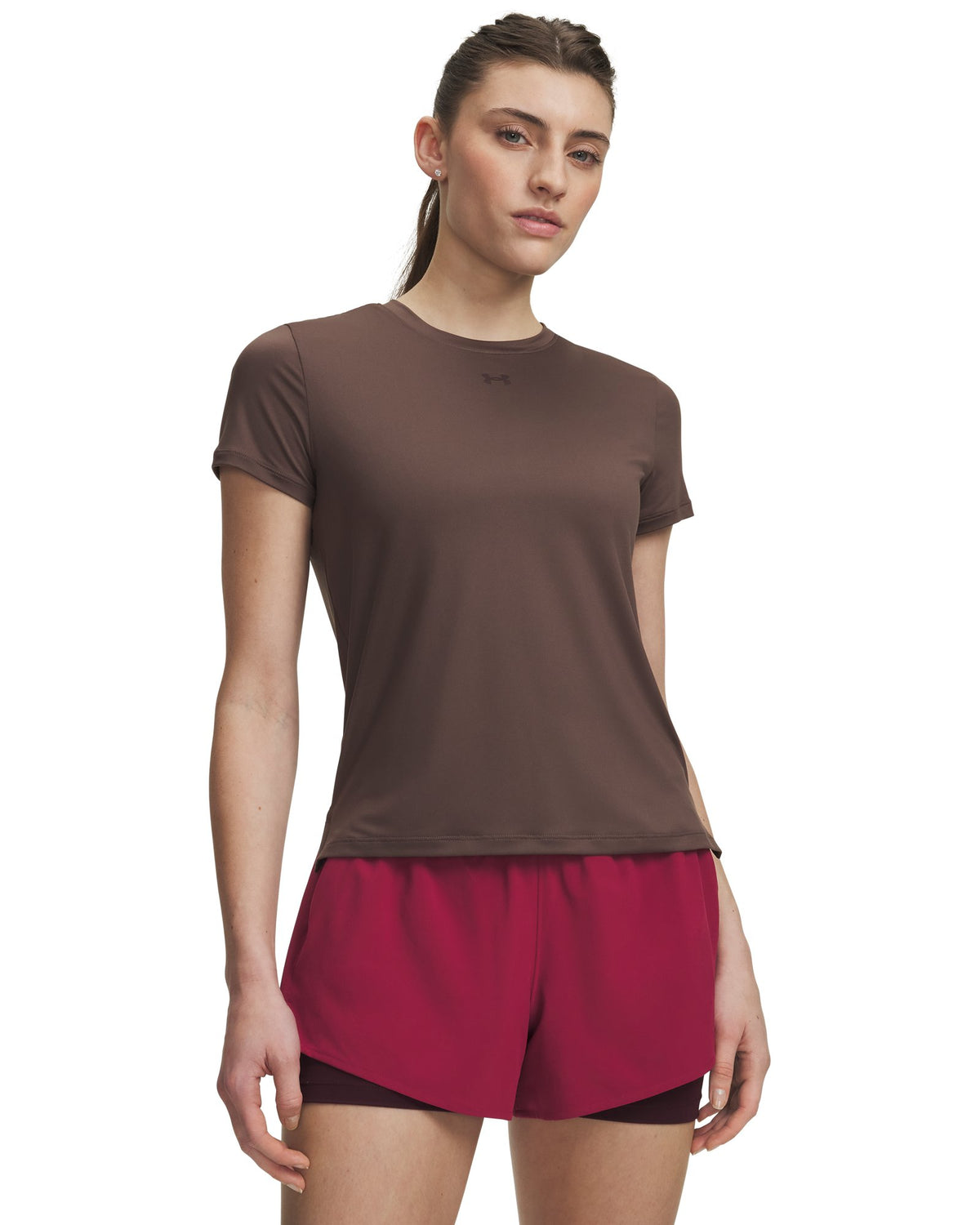 UA Vanish Women's Short Sleeve - Brown