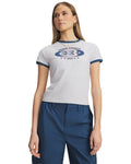 UA Ringer Grx Women's T-Shirt - Gray