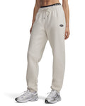 UA Icon Fleece Women's Joggers - White