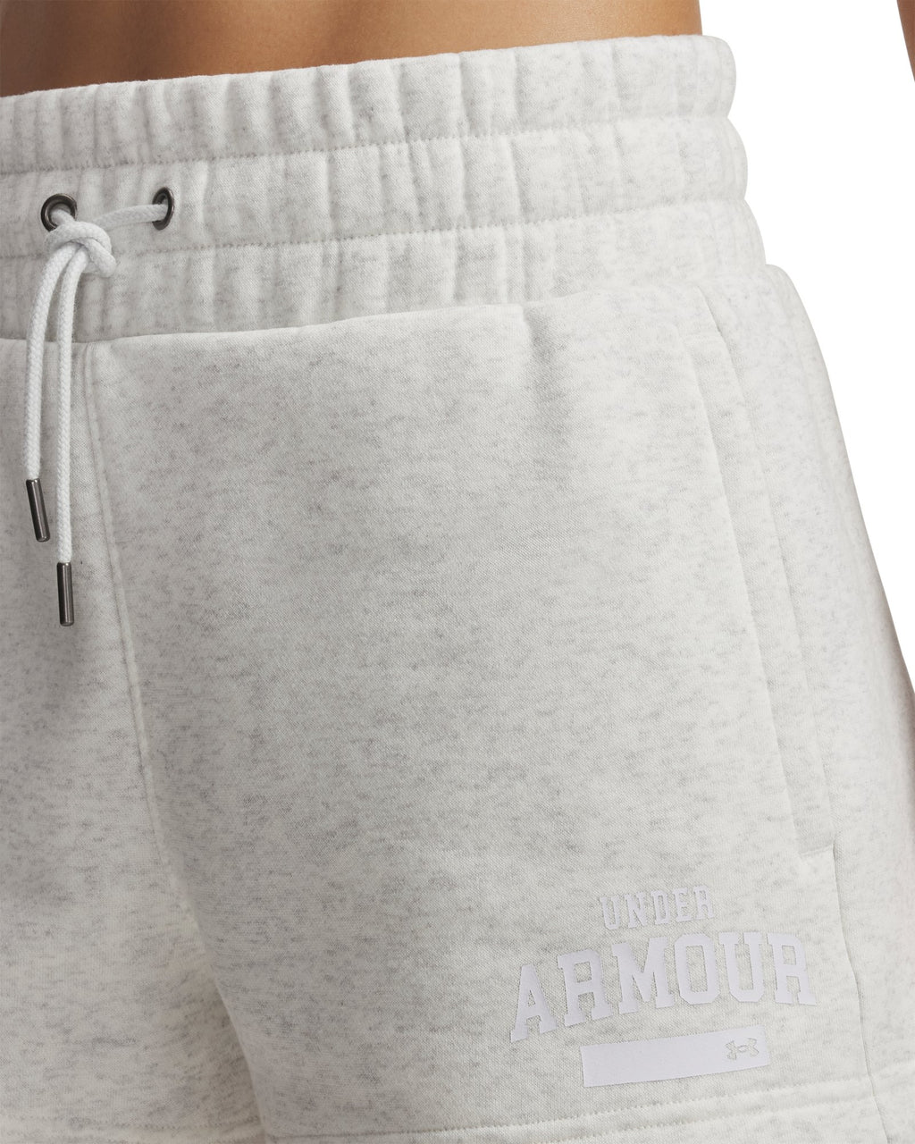 UA Icon Fleece Women's Shorts - Gray