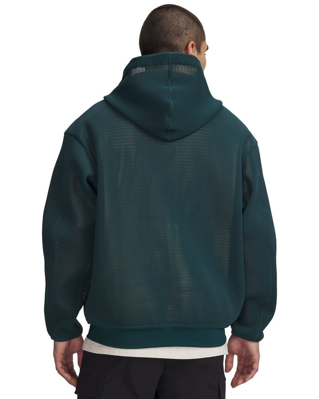 UA Sport Utility Mesh Men's Hoodie - Gray