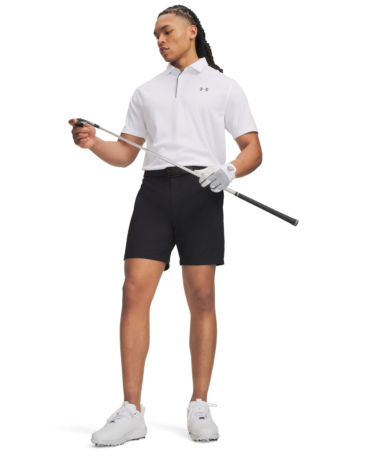 UA Golf Men's 8" Shorts - Black