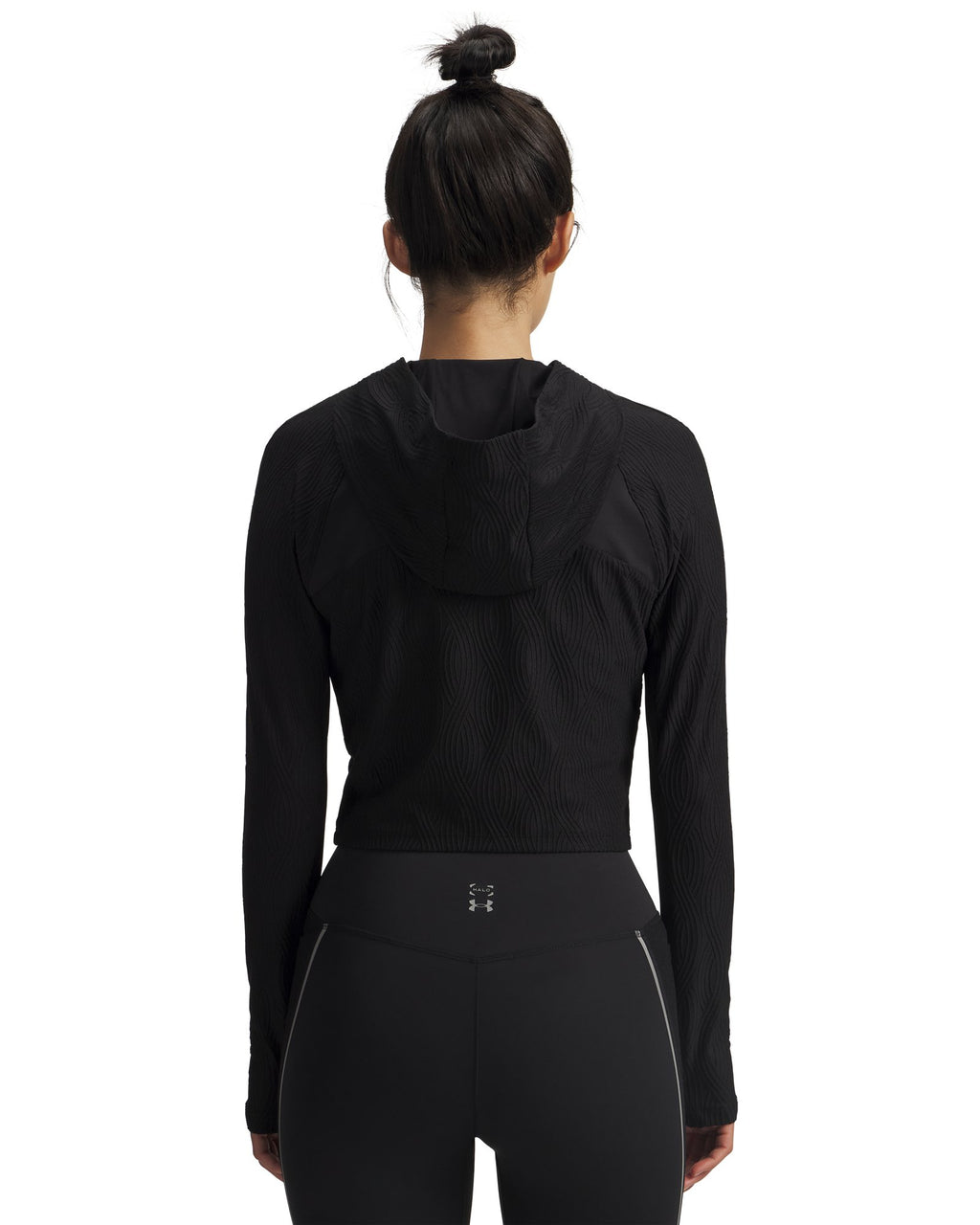 UA HB Jacquard Knit Women's Jacket - Black