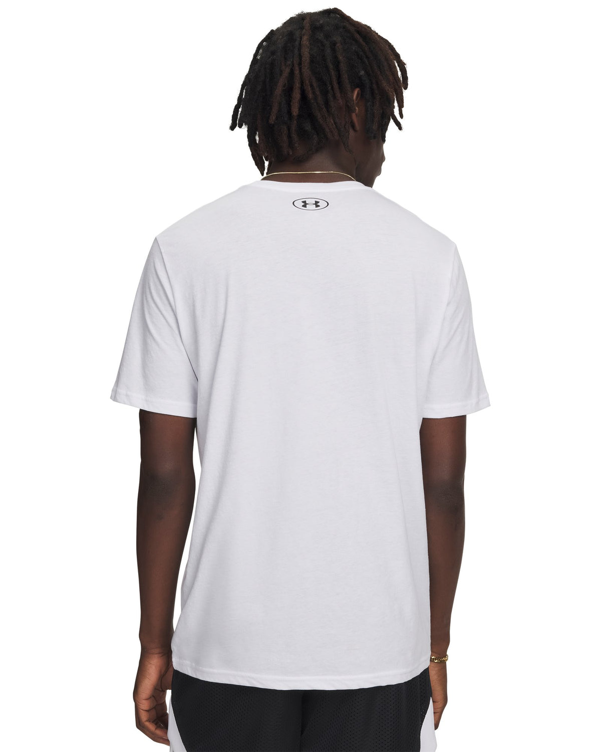 UA Oval Wordmark Men's Short Sleeve - White