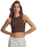 UA Seamless Cotton Women's Tank - Brown