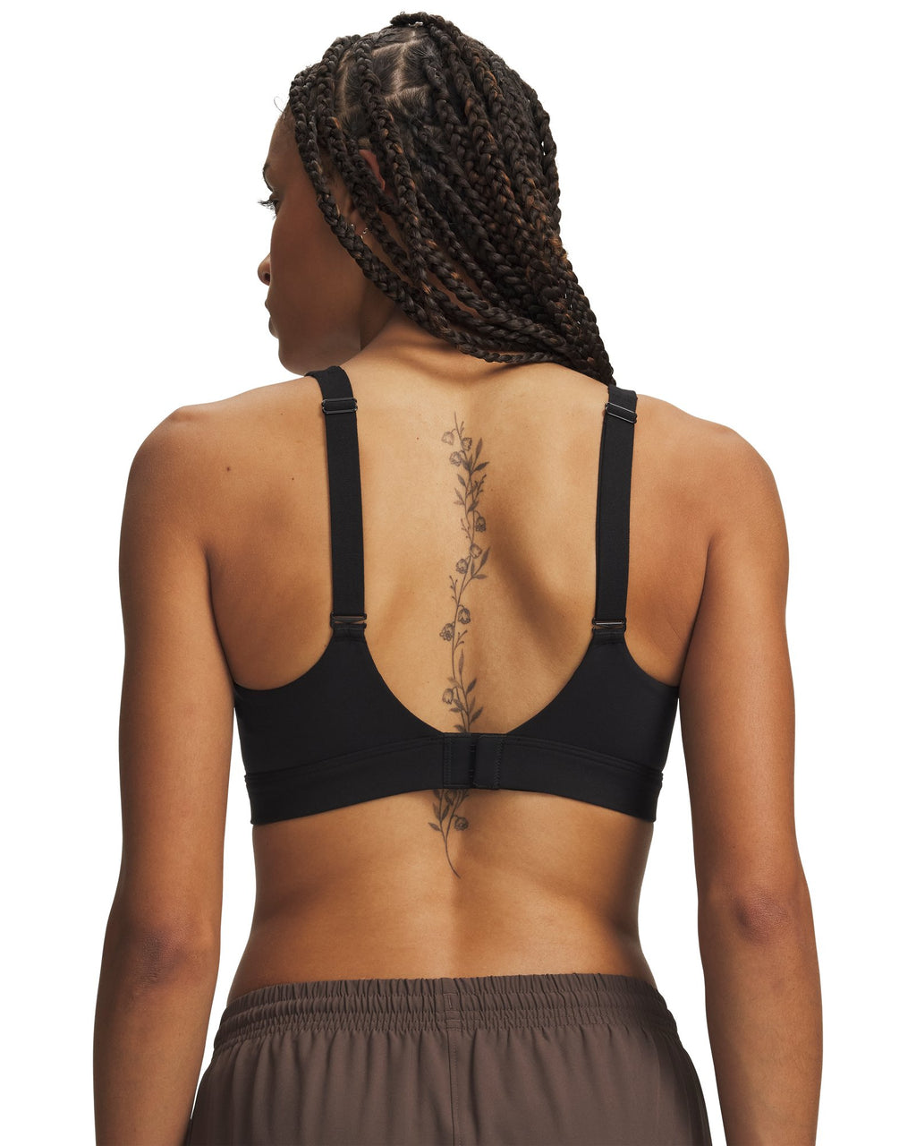 UA Motion High Women's Sports Bra - White