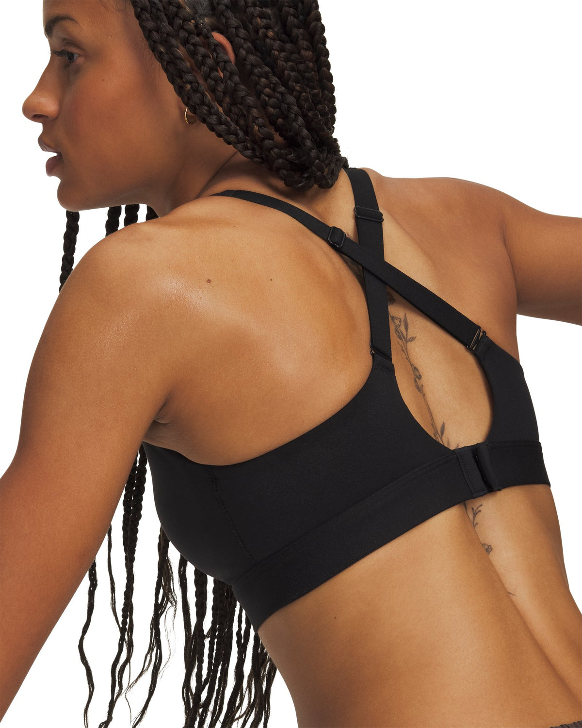 UA Motion High Women's Sports Bra - White