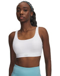 UA Motion High Women's Sports Bra - White